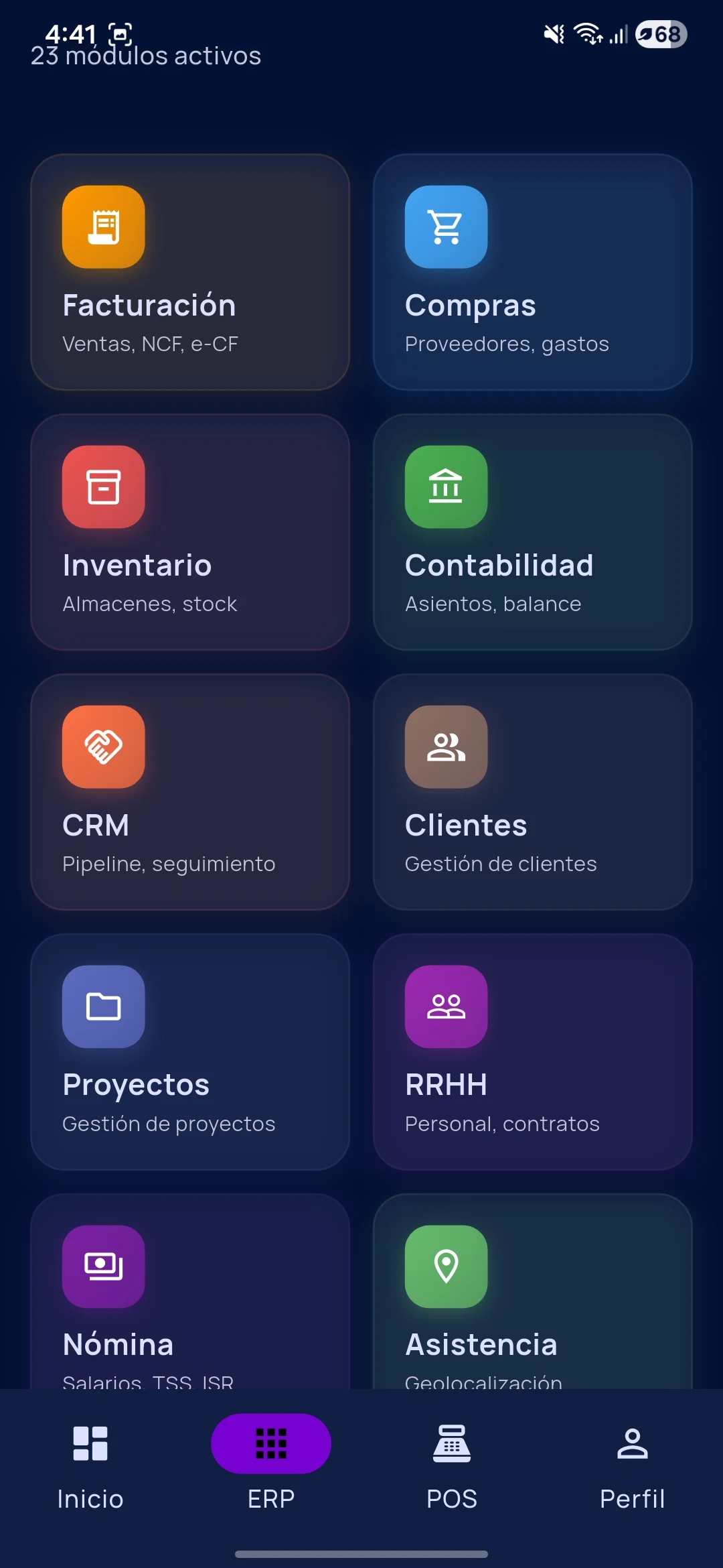 Captura oficial de Olorun App en Google Play